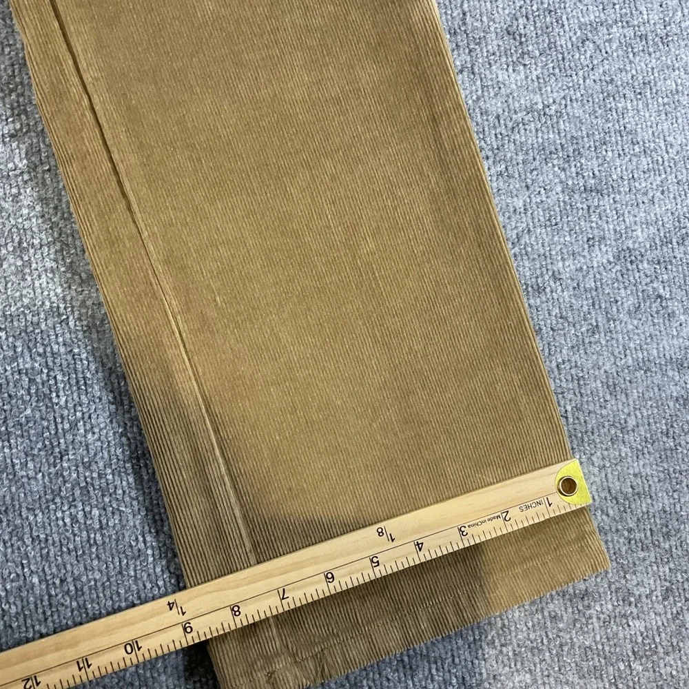 Woolrich Corduroy Pants Mens 34x34 Brown Straight Leg Cotton Casual Outdoor